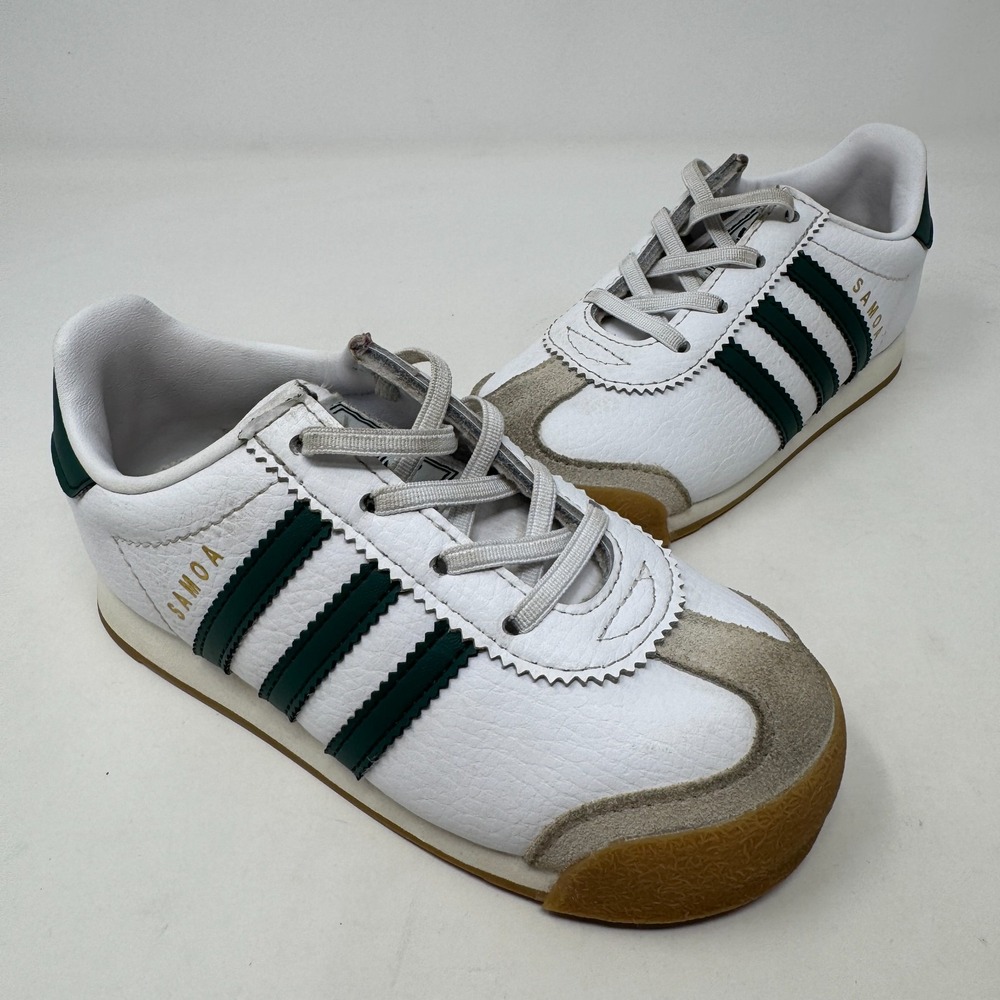 Adidas Samoa Originals Green & White OG Kids Toddler‎ Size 9 K